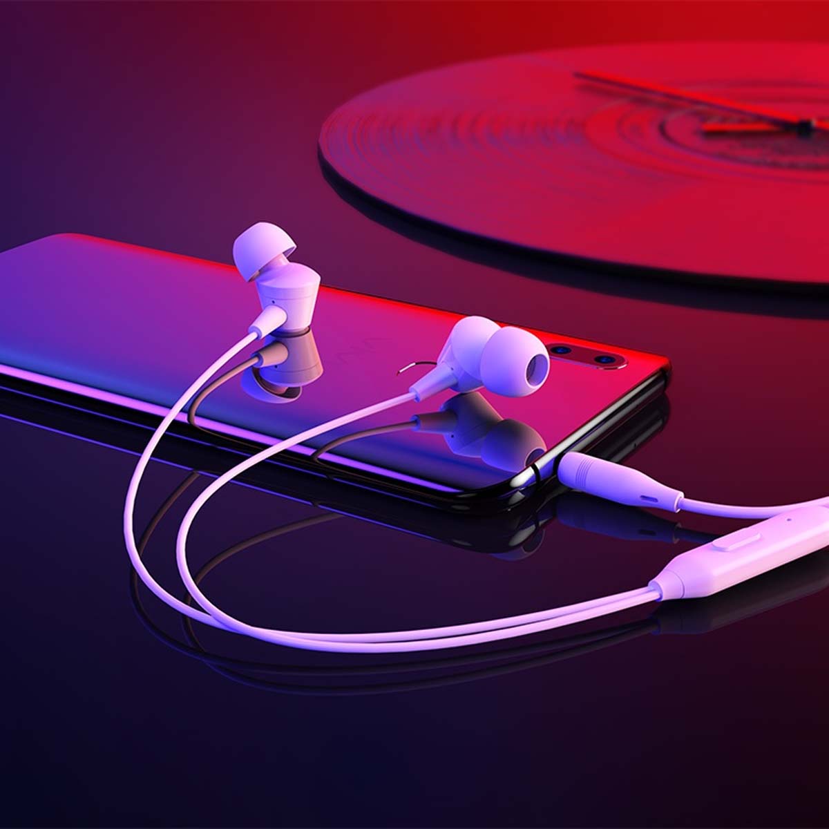 Гарнитура (наушники с микрофоном) проводная, BOROFONE BM20 DasMelody, цвет белый | Последняя цена