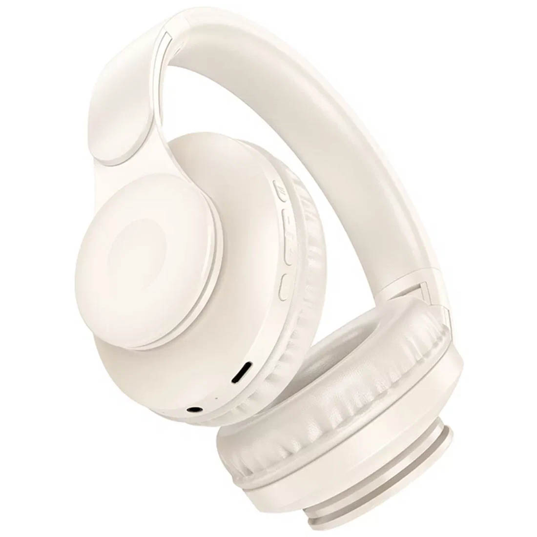 Гарнитура (наушники с микрофоном) беспроводная, полноразмерная, HOCO W45, цвет белый