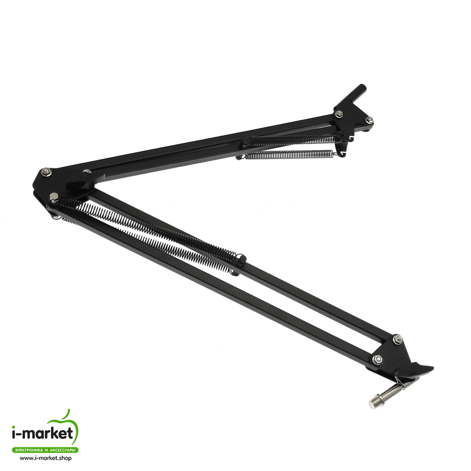 Микрофон подвесной BRF, разъем Jack 3.5, конденсаторный, цвет черный-золотистый (распродажа -70%)