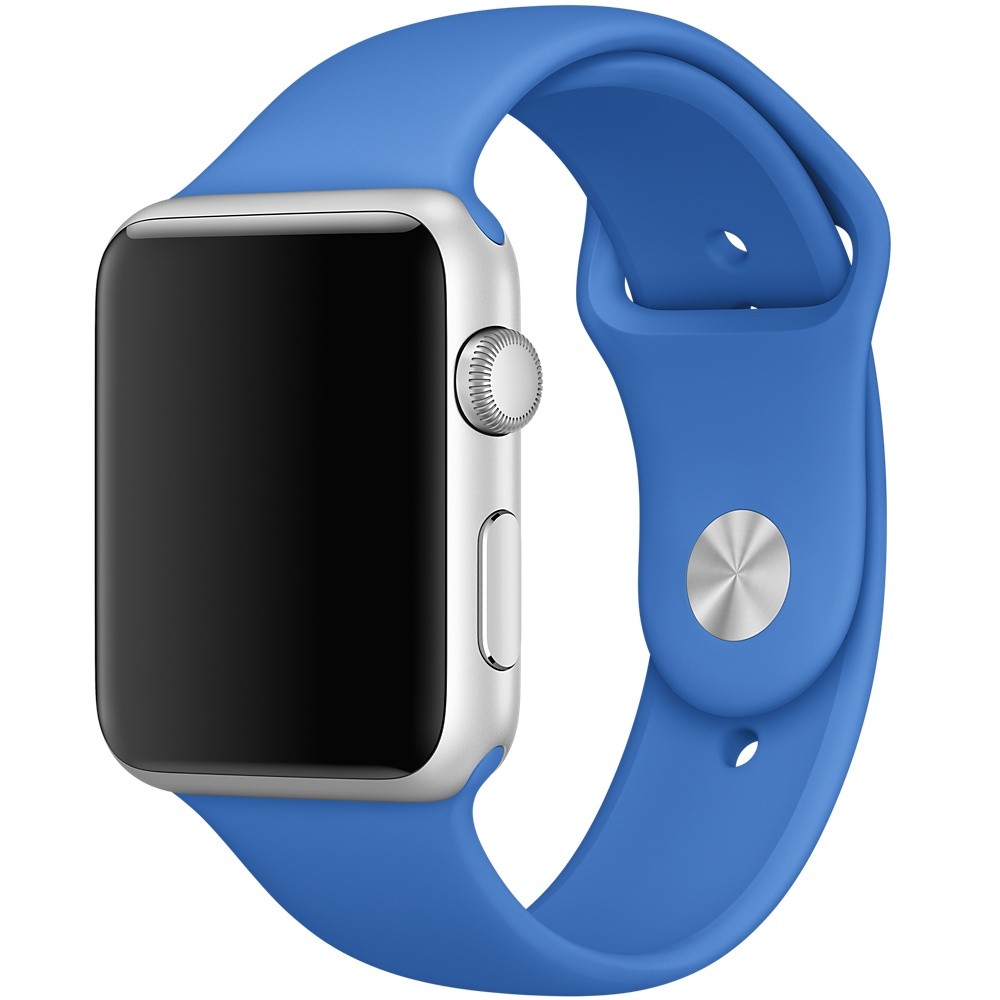 Ремешок для Apple Watch спортивный "Sport", размер 42-44 mm, цвет королевский синий