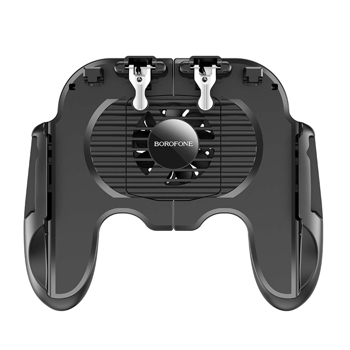 Триггер BOROFONE BG3, PUBG, Fortnite, COD, GAMEPAD, джойстик для смартфона, охлаждение, цвет черный (распродажа -30%)