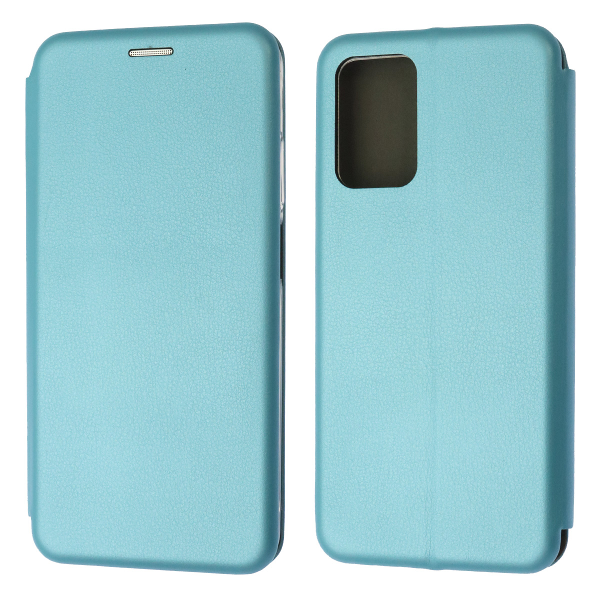Чехол книжка STYLISH для XIAOMI Redmi 10 (2021), Redmi 10 (2022), экокожа, визитница, цвет голубой