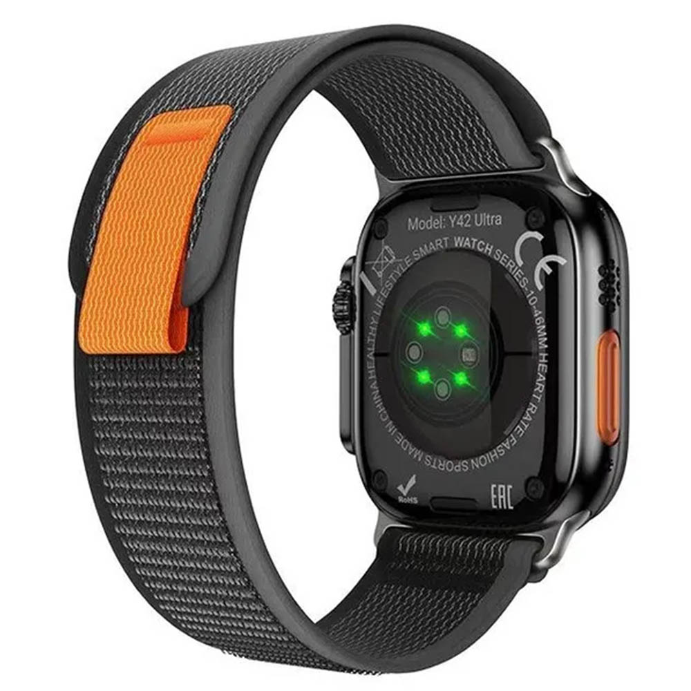 Смарт часы HOCO Y42 Ultra Smart Watch (Call Version), дисплей 2.1", IP67, 2 ремешка, цвет золотистый