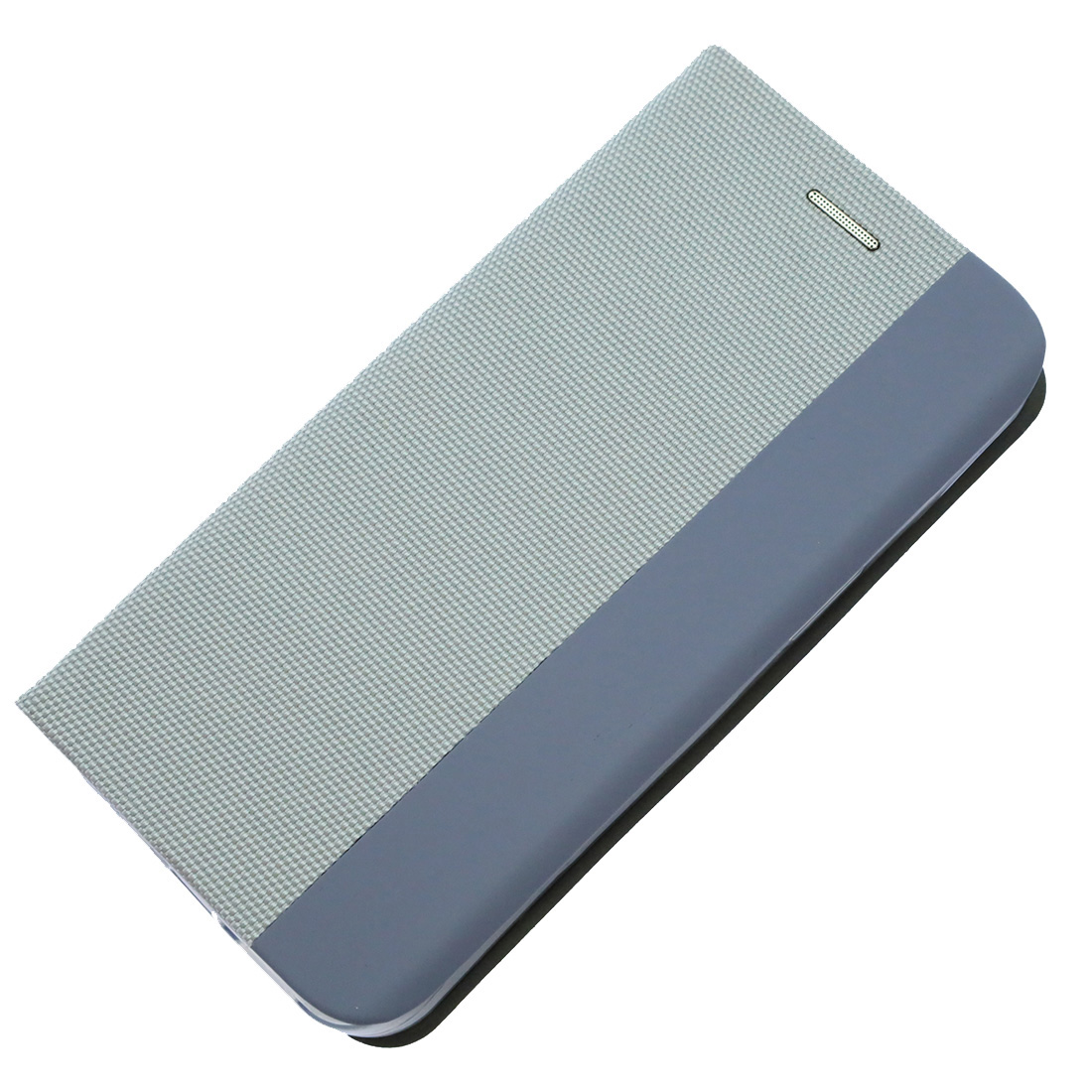 Чехол книжка MESH для APPLE iPhone 14, текстиль, силикон, бархат, визитница, цвет серый