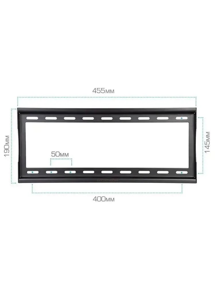 Кронштейн (крепление для телевизора на стену) Arm Media STEEL-4, до 40 кг, 22-65", vesa 400x400, настенный, наклонный, цвет черный