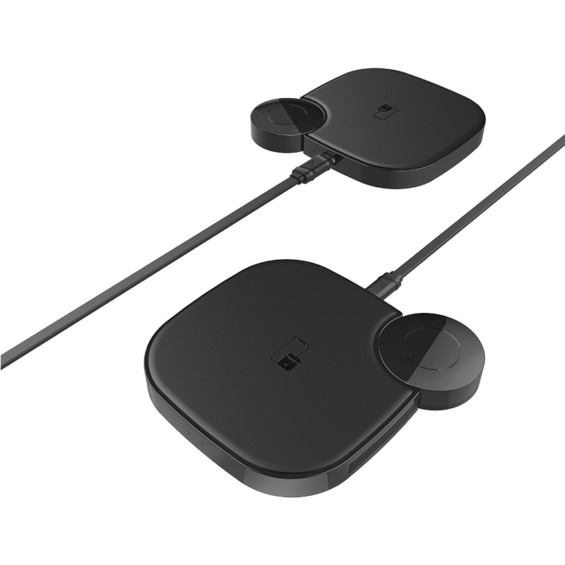 HOCO S5 Rich power 2-в-1 беспроводное зарядное устройство, 5W, 7.5W, 10W и для Apple Watch series 1 / 2 / 3 / 4 (распродажа -50%)