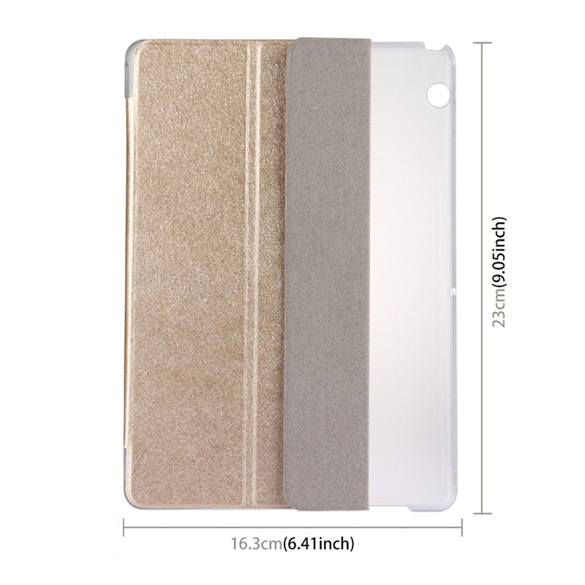 Чехол книжка Trans Cover для HUAWEI MediaPad T3 10, (AGS-L09), диагональ 9.6", цвет золотистый
