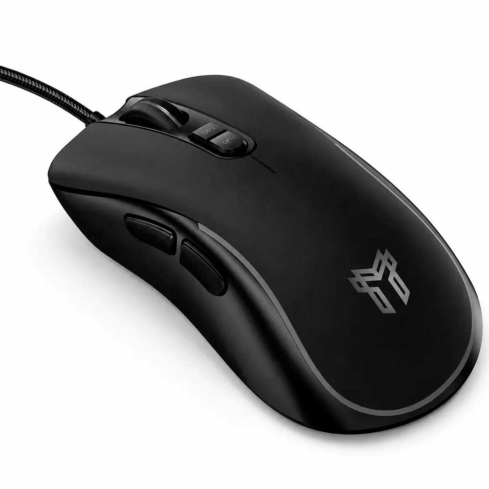 Мышь игровая HOCO GM601 Grandeza проводная, оптическая, 3600 DPI, RGB подсветка, цвет черный