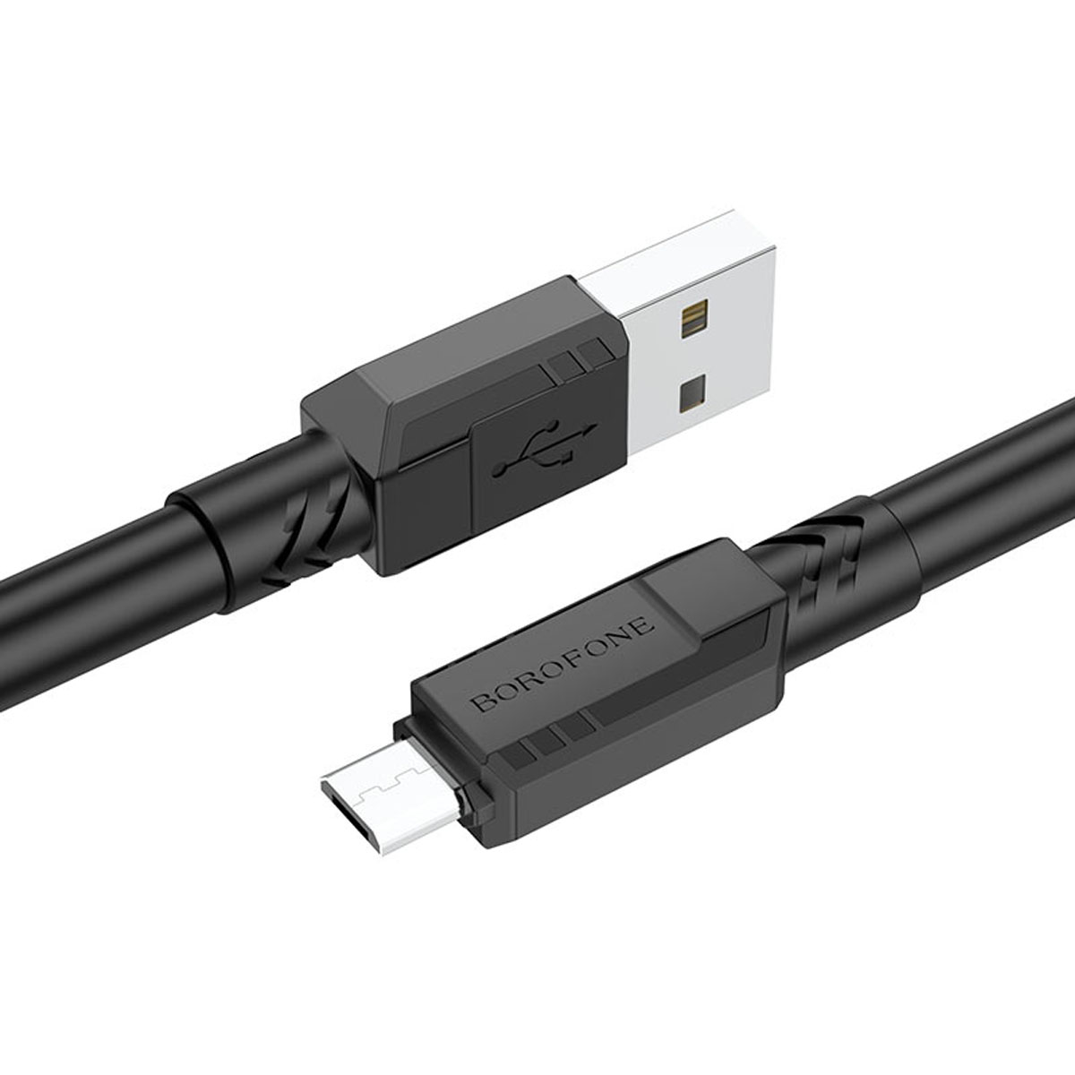 Кабель BOROFONE BX81 Goodway Micro USB, 2.4A, длина 1 метр, цвет черный