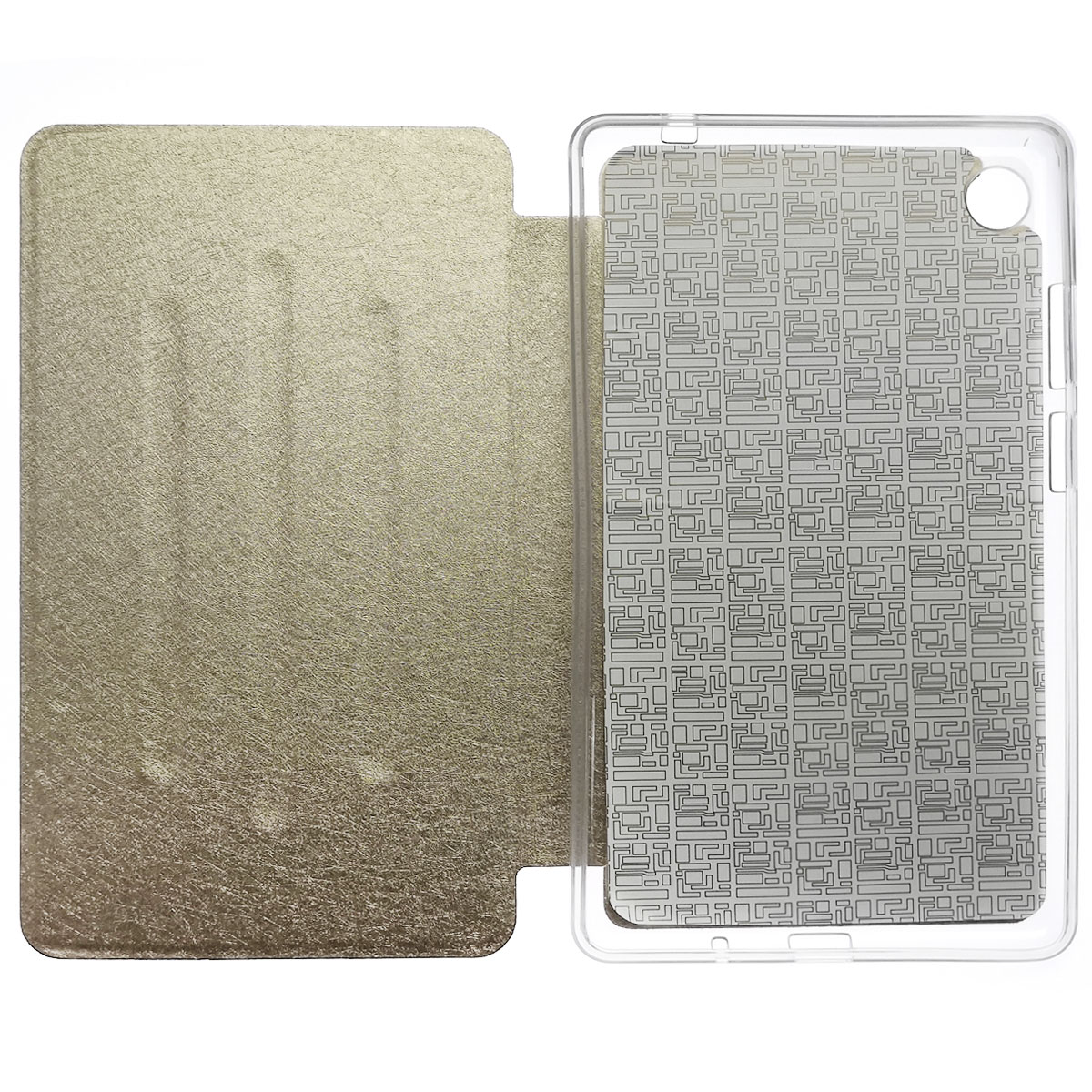 Чехол книжка Trans Cover для LENOVO Tab M7 (TB-7305X/TB-7305I), диагональ 7", экокожа, цвет золотистый