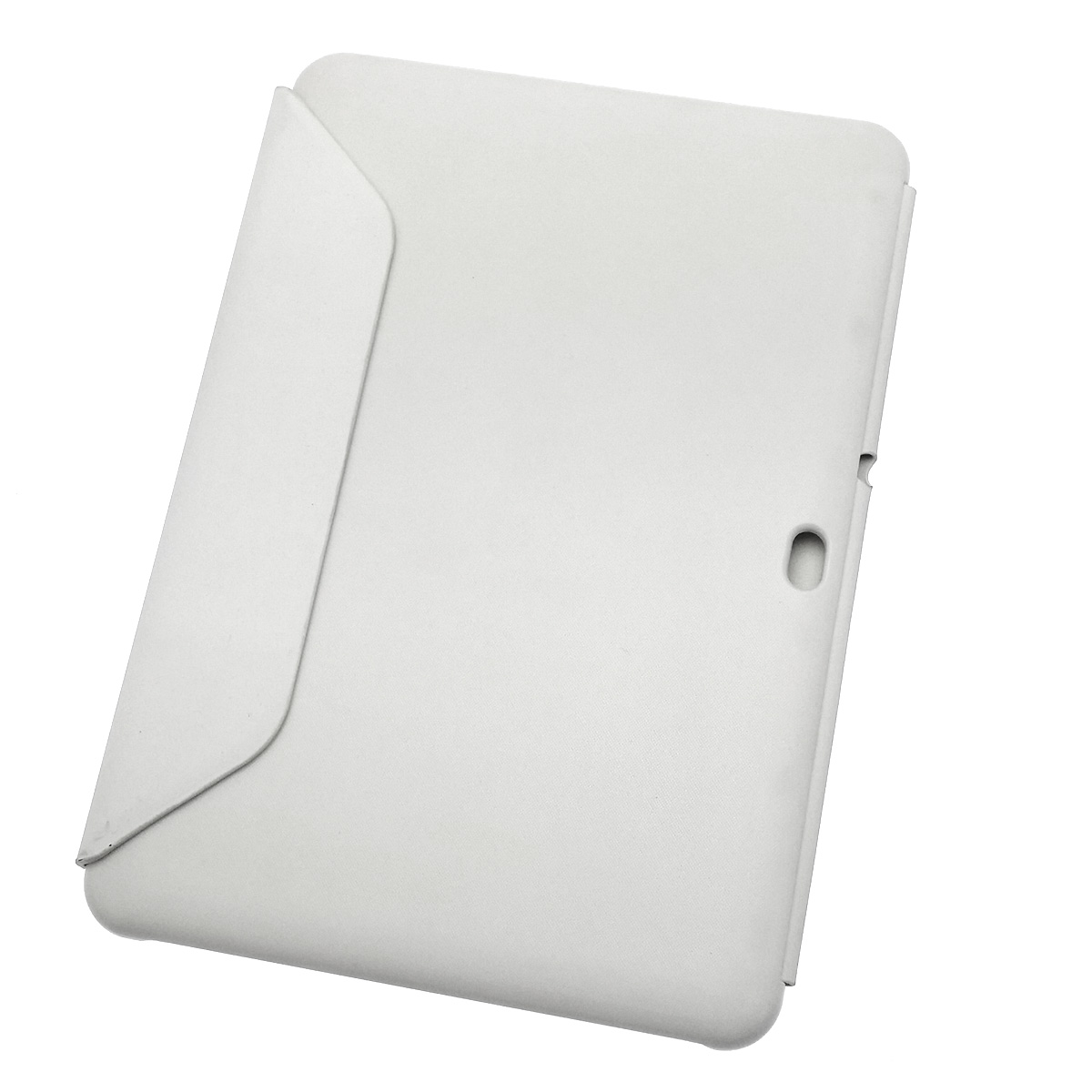 Чехол книжка для SAMSUNG Galaxy Tab 2 10.1 (P5100, P5110), экокожа, цвет белый