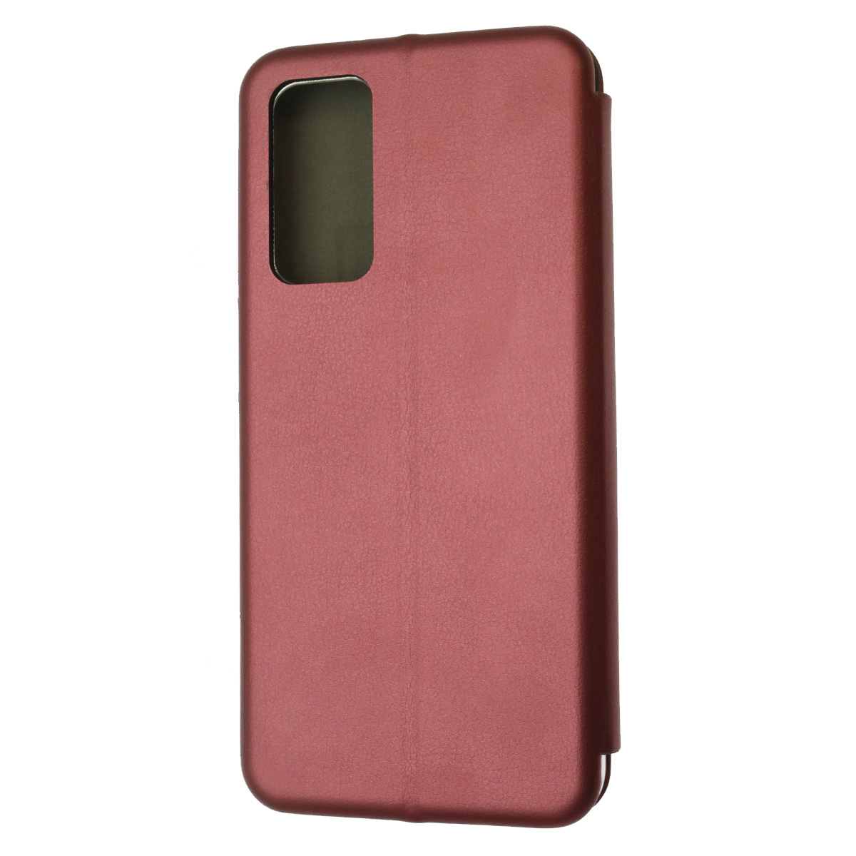 Чехол книжка STYLISH для XIAOMI Mi 10T, Mi 10T Pro, экокожа, визитница, цвет бордовый