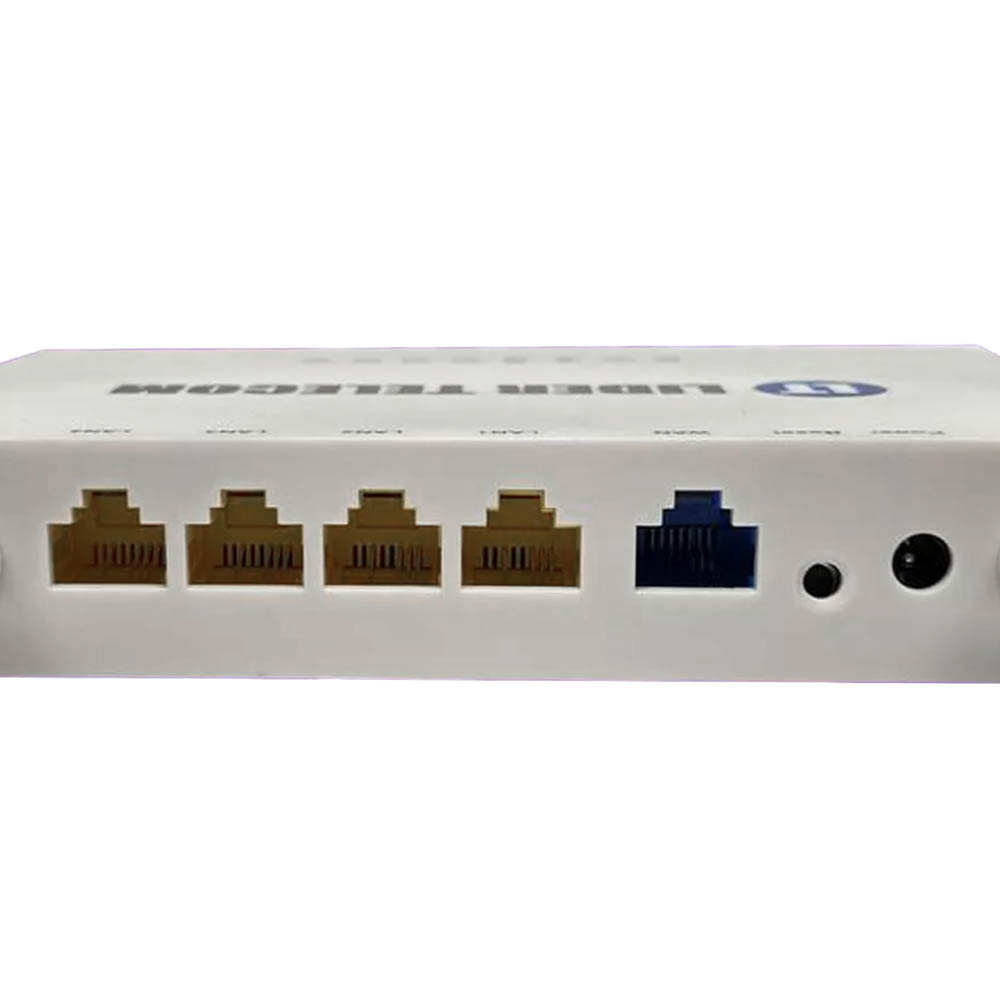 Wi-Fi роутер, маршрутизатор ZBT LT1626, 4 LAN, 1 WAN до 100 Мб/с, Wi-Fi до 300 Мб/с, 1 USB, поддержка USB 4G и 5G модемов, цвет белый