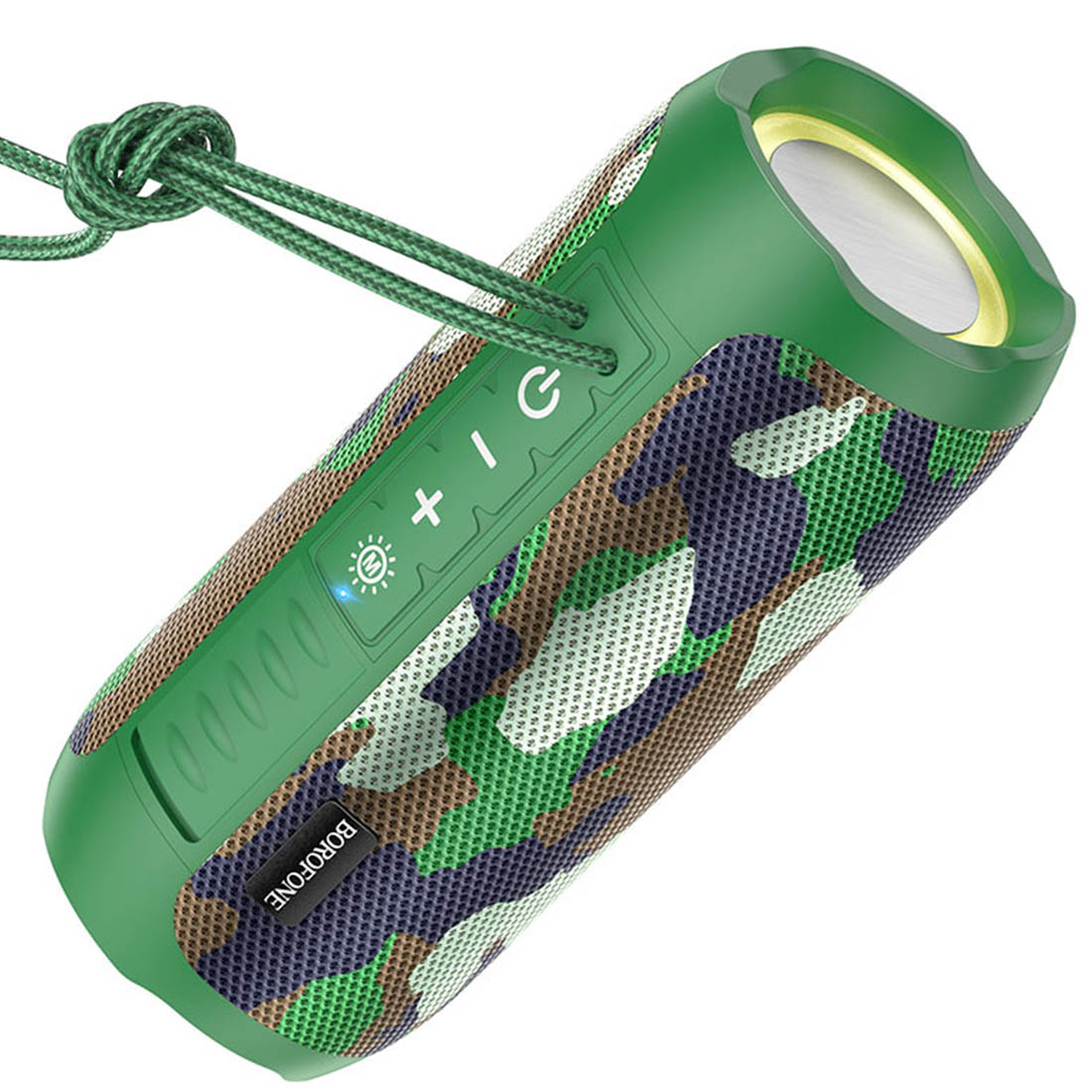 Портативная колонка BOROFONE BR21 Sports, рисунок зеленый камуфляж (распродажа -30%)