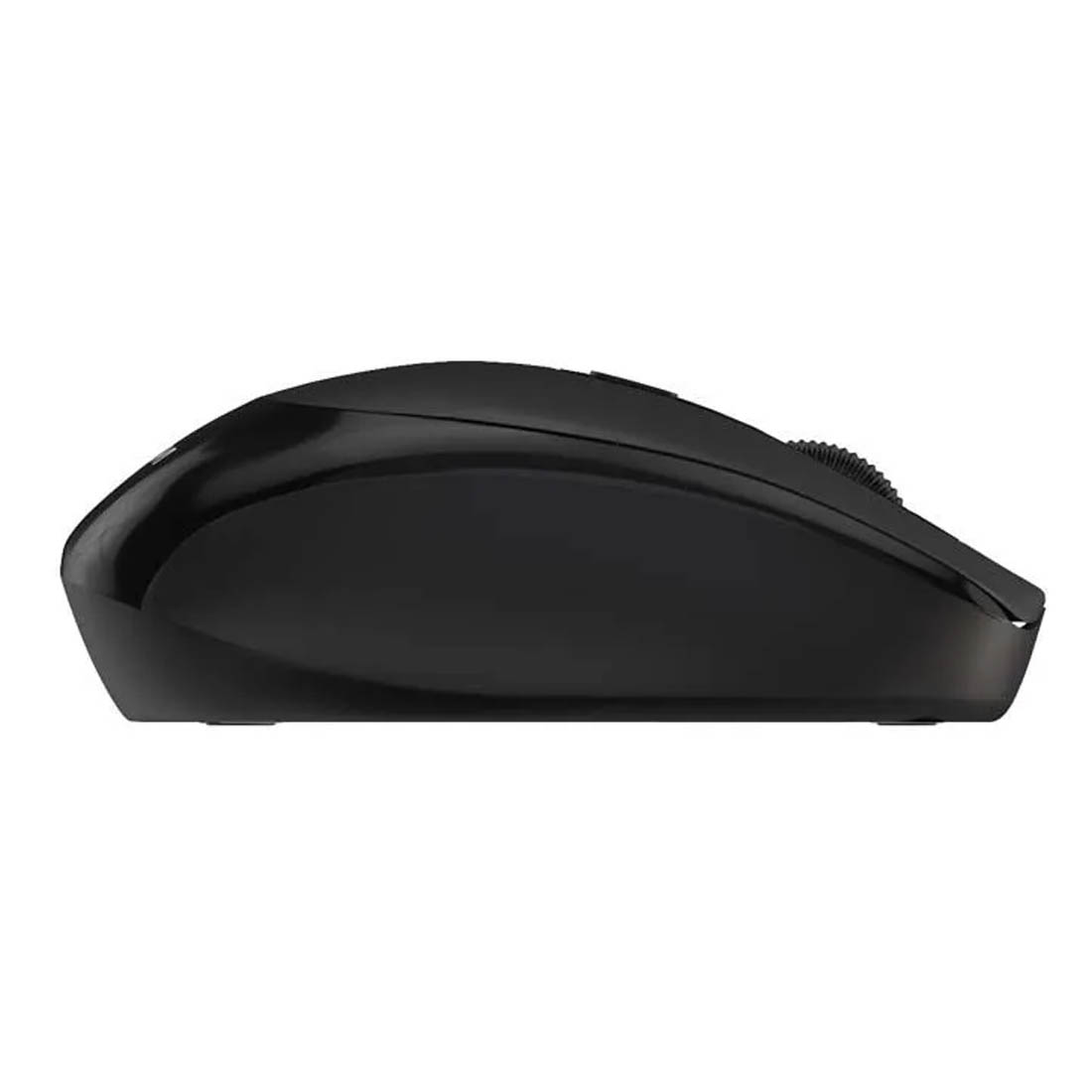 Мышь беспроводная MAXVI MWS-01, оптическая, 1600 DPI, цвет черный