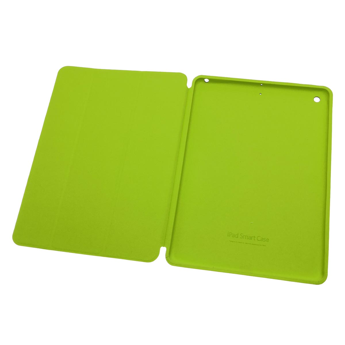 Чехол книжка SMART CASE для APPLE iPad New 2017, диагональ 9.7", экокожа, цвет ярко зеленый