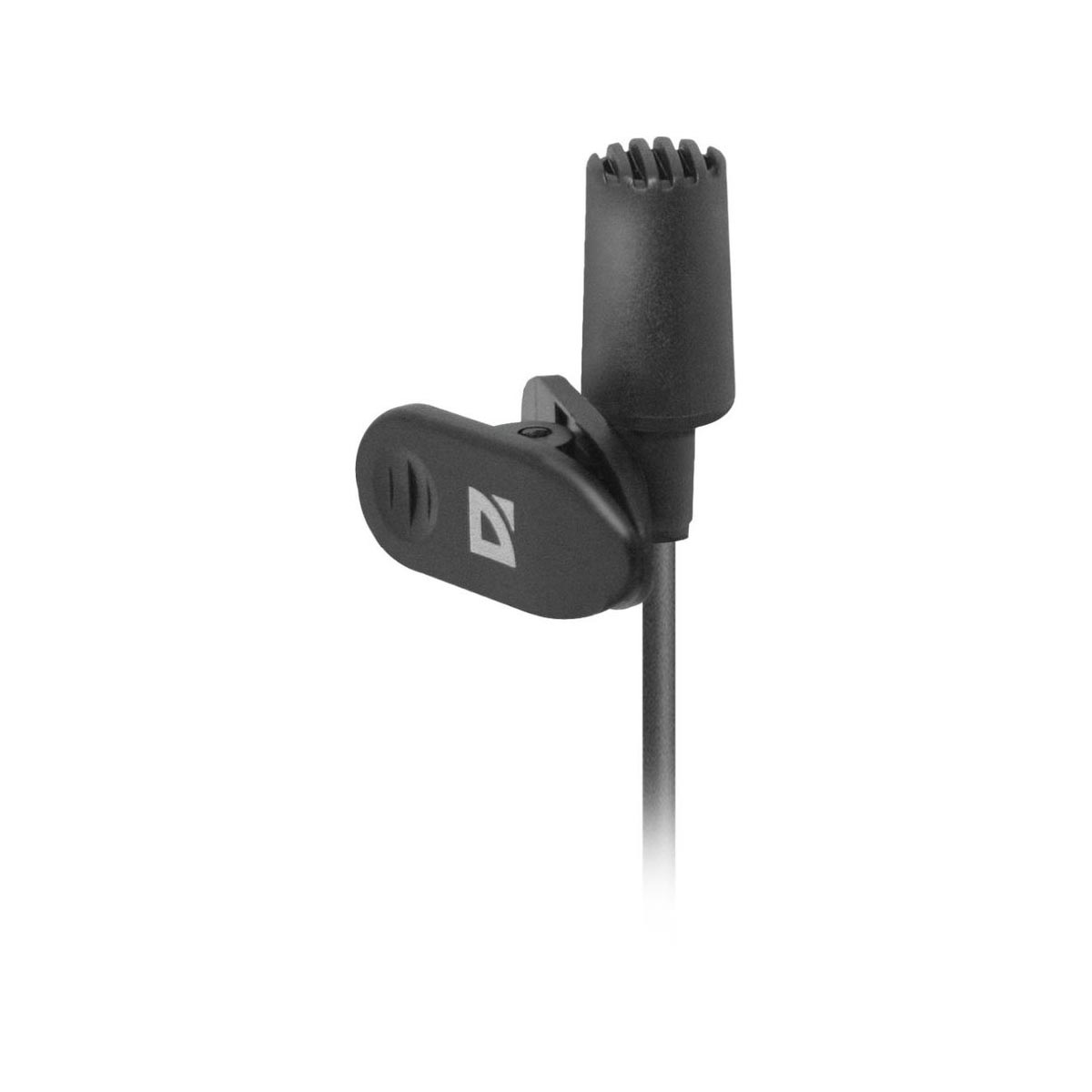 Микрофон DEFENDER MIC-109, петличка, цвет черный