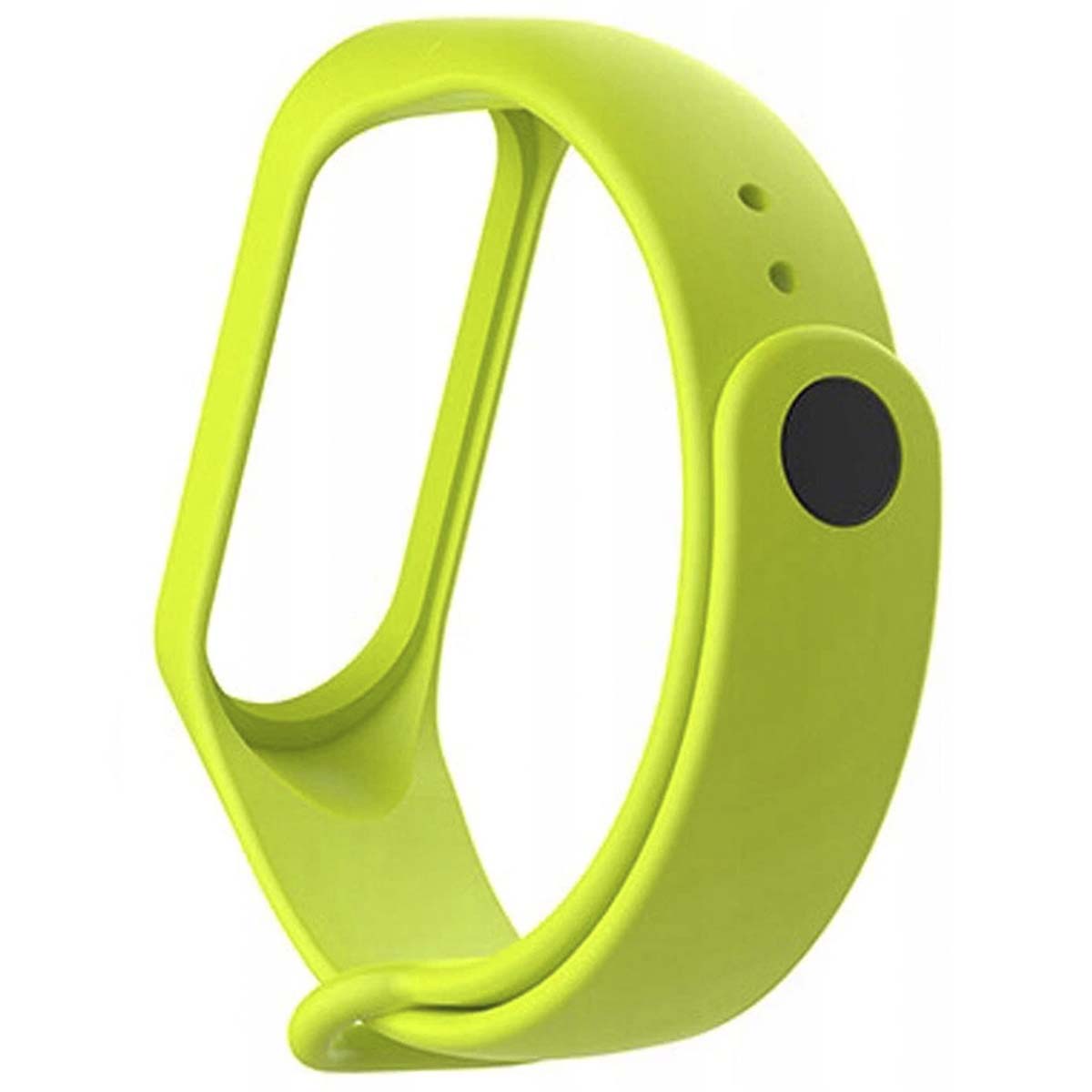 Ремешок на запястье, браслет для XIAOMI Mi Band 3, 4, силикон, цвет салатовый