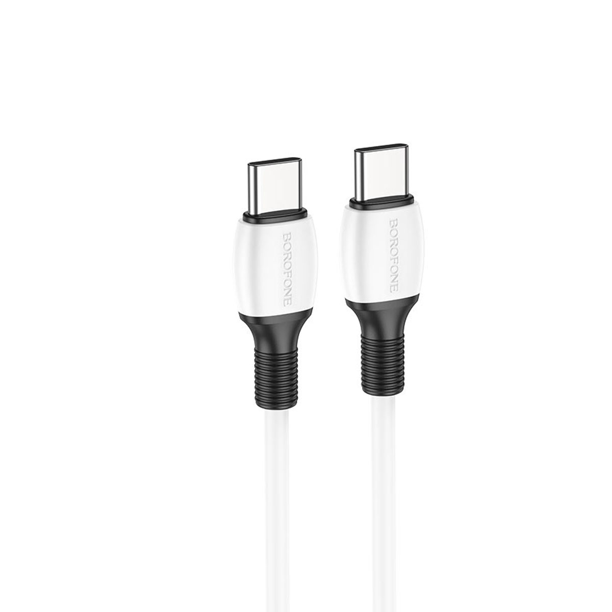 Кабель BOROFONE BX84 Rise USB Type C на USB Type C, 60W, длина 1 метр, цвет белый