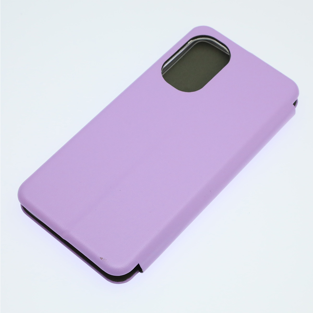 Чехол книжка STYLISH для TECNO Camon 19, Camon 19 Pro, экокожа, визитница, цвет сиреневый