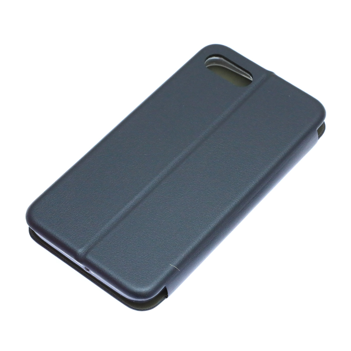 Чехол книжка STYLISH для ITEL A25 (L5002), экокожа, визитница, цвет темно синий