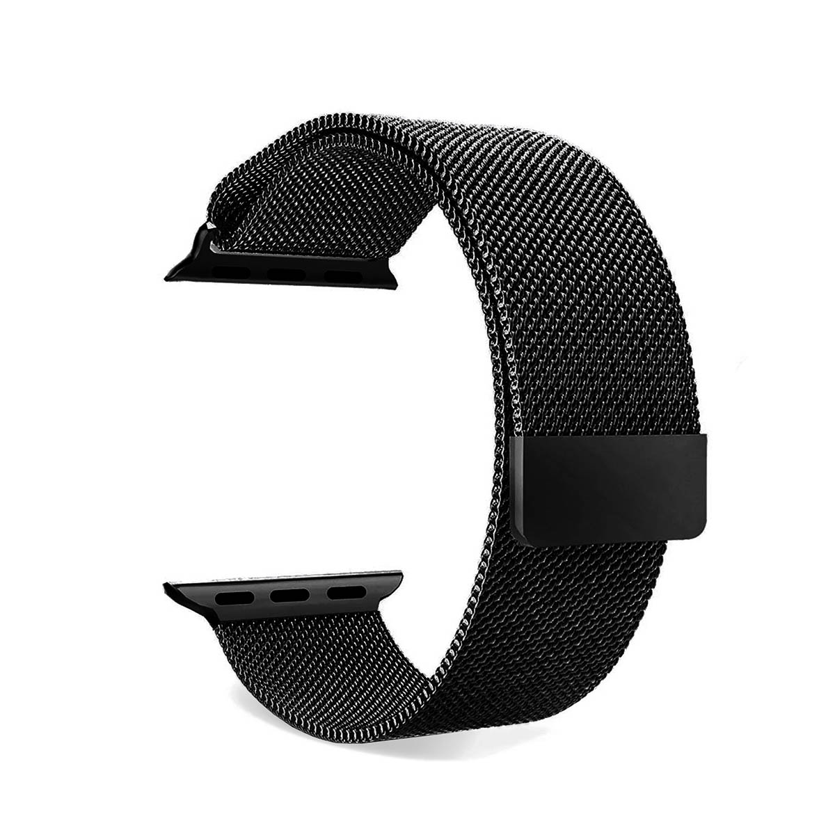Ремешок для APPLE Watch, сетчатый, миланская петля Milano Loop, 38 - 40 mm, цвет черный