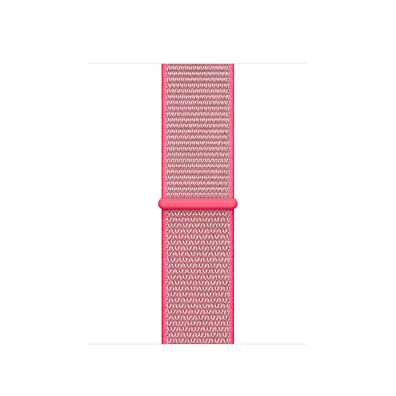 Ремешок для часов Apple Watch (38-40 мм), нейлон, цвет розовый
