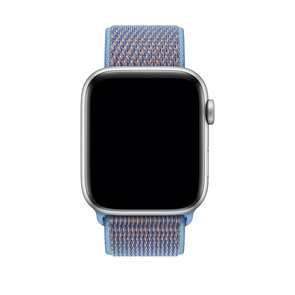 Ремешок для часов Apple Watch (38-40 мм), нейлон, цвет сине-фиолетовый