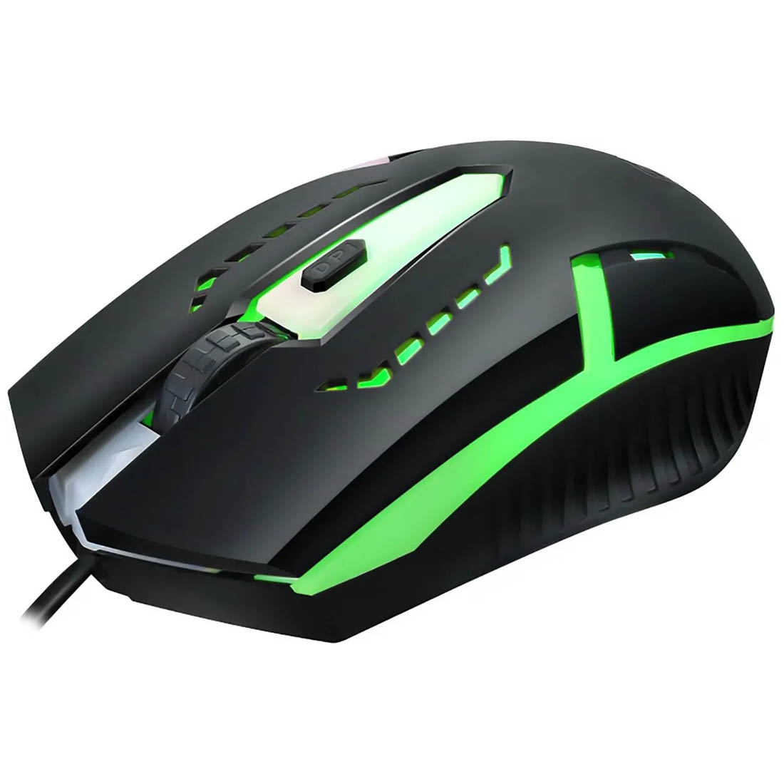 Мышь игровая ОКЛИК (OKLICK) 398G проводная, оптическая, Led подсветка, 2400 DPI, цвет черный