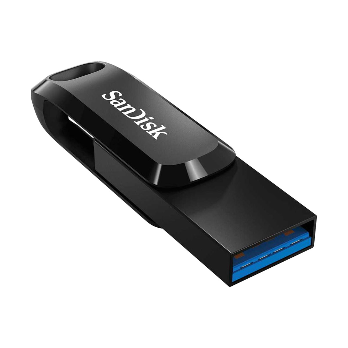 Флешка SanDisk Ultra Dual Drive GO 512GB, USB 3.1, USB Type-C, цвет черный