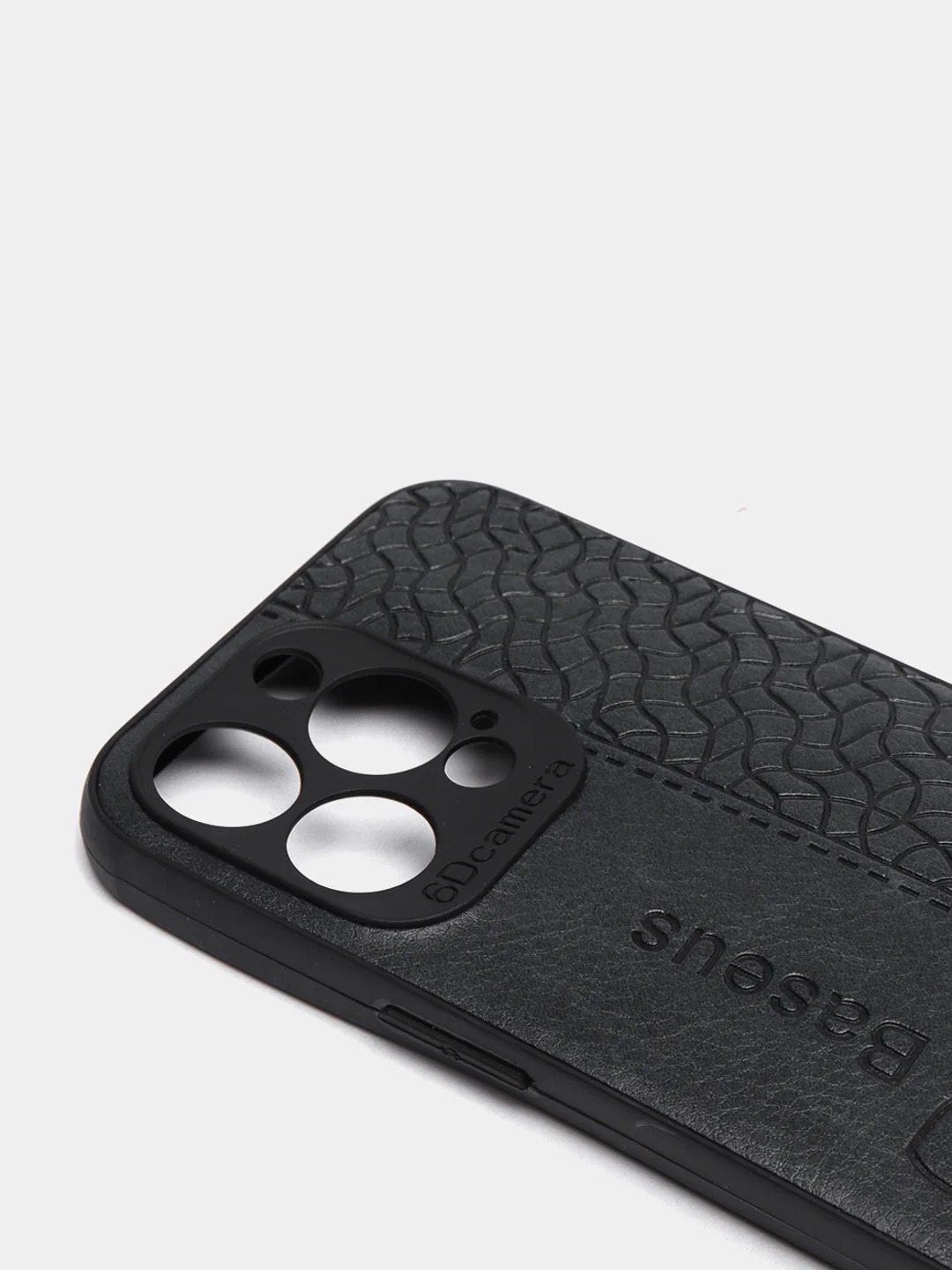 Чехол накладка BS MM5 для APPLE iPhone 13 Pro, защита камеры, силикон, цвет угольный