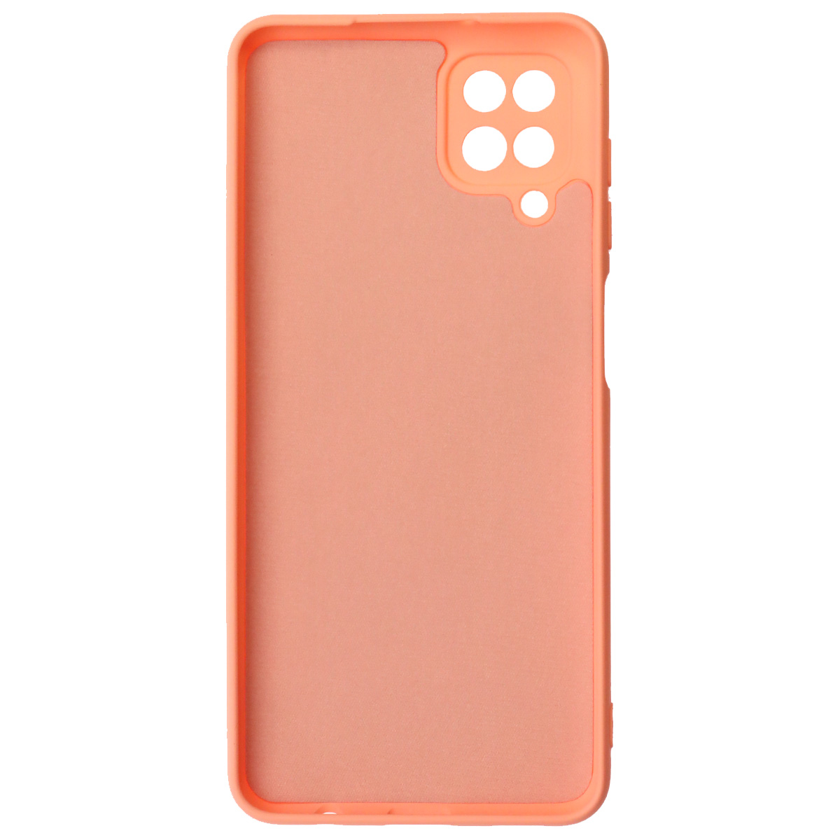 Чехол накладка NANO для SAMSUNG Galaxy A12 (SM-A125), M12 (SM-M127F), силикон, бархат, цвет розовый