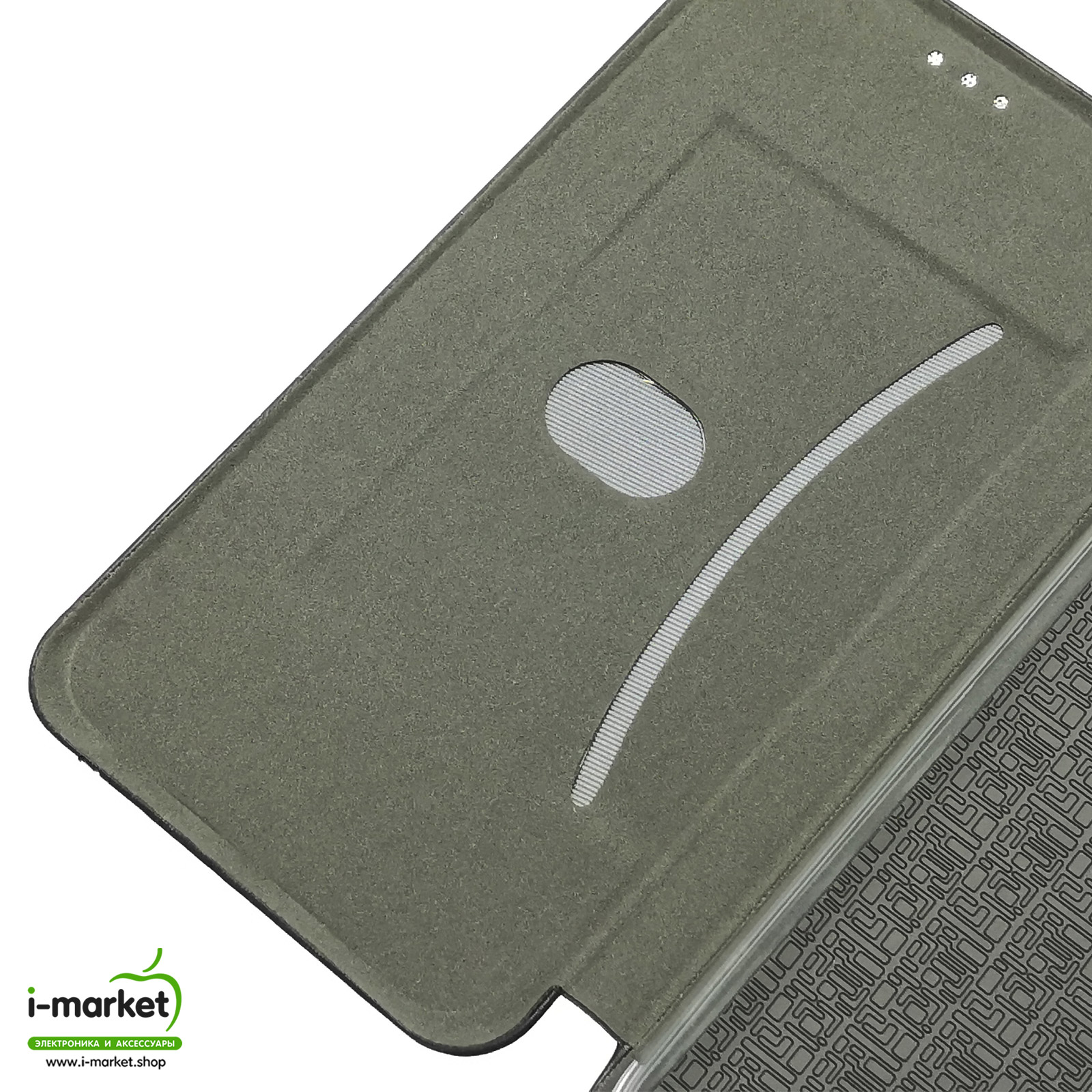 Чехол книжка VINTAGE LiNE для XIAOMI Mi A3, Mi CC9E, экокожа, визитница, цвет черный