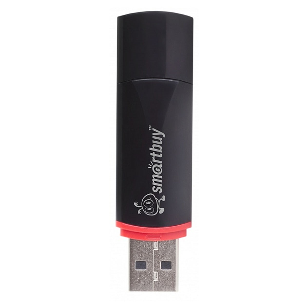 Флешка USB 2.0 8GB SMARTBUY Crown (SB8GBCRW-K), цвет черный