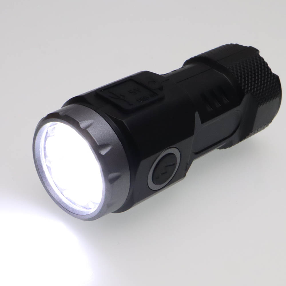 Фонарь ручной светодиодный BL-S78, цвет черный