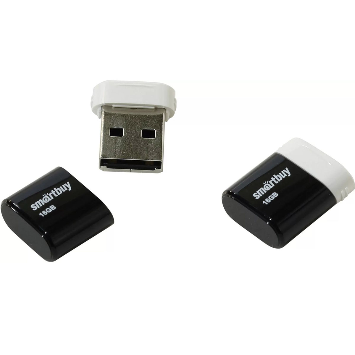 Флешка 16GB SMARTBUY Lara SB16GBLara-K, USB 2.0, цвет черный