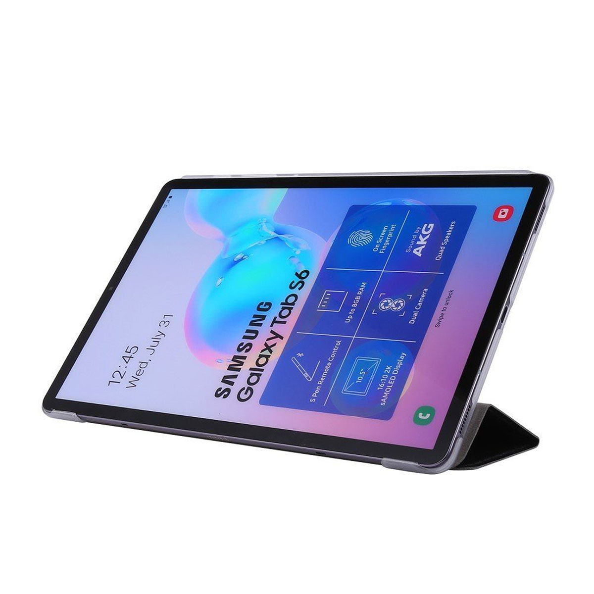 Чехол книжка Smart Case для SAMSUNG Galaxy Tab S6 (SM-T860, SM-T865), цвет черный