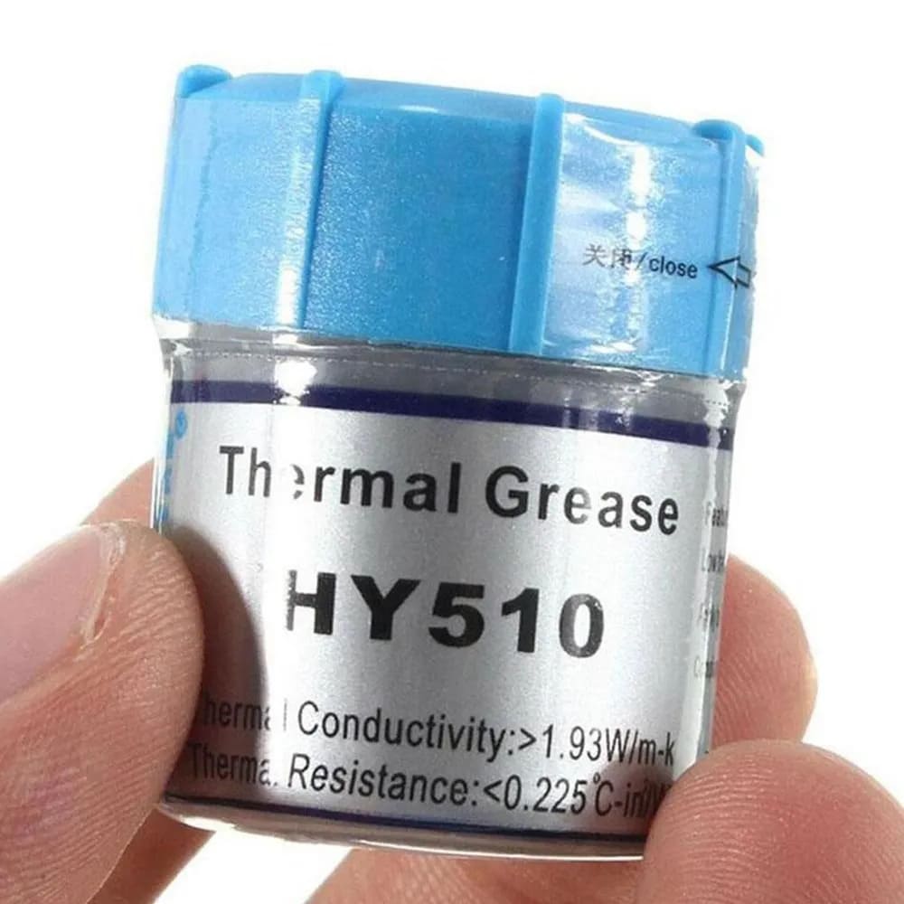 Термопаста HY510 Thermal Grease, флакон 10 гр с лопаткой для нанесения пасты