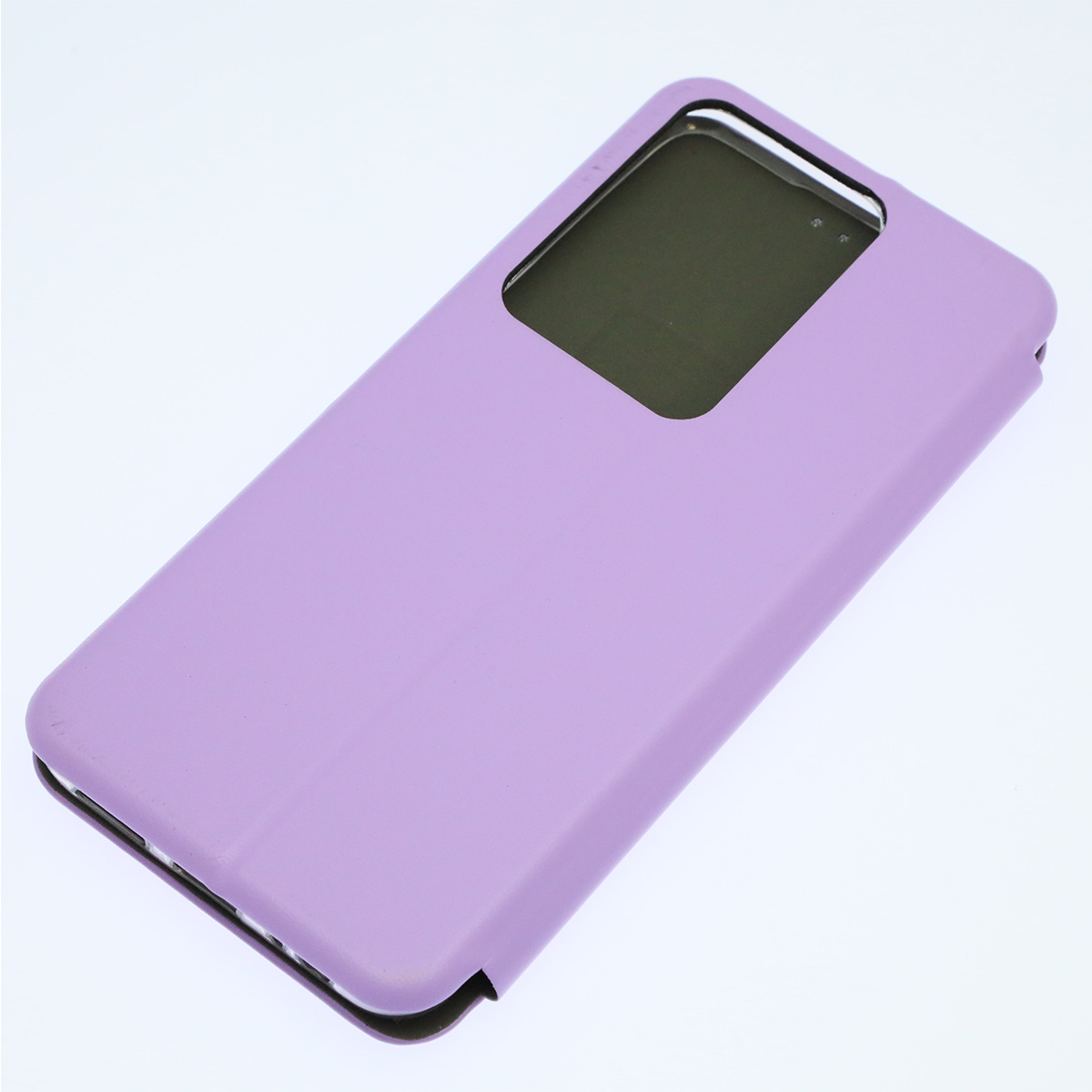Чехол книжка STYLISH для ITEL Vision 3 Plus (P682LPN), экокожа, визитница, цвет сиреневый