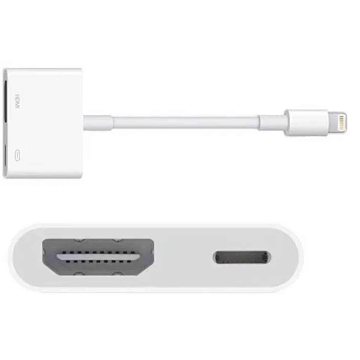 Адаптер Digital AV Adapter Lightning-HDMI, цвет белый