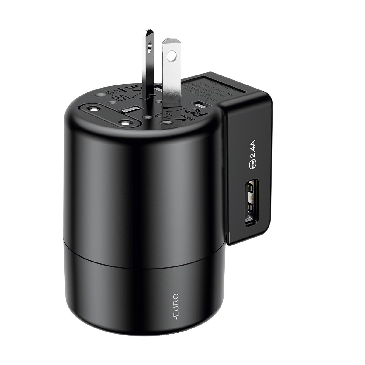 СЗУ (Сетевое зарядное устройство) Baseus ACCHZ-01, универсальное, цвет черный