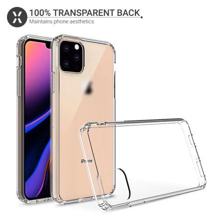 Чехол накладка TPU CASE для APPLE iPhone 11 Pro MAX, силикон, цвет прозрачный.