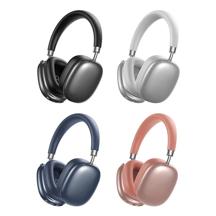 Гарнитура (наушники с микрофоном) беспроводная, полноразмерная, REMAX RB-602HB, поддержка MicroSD, цвет черный