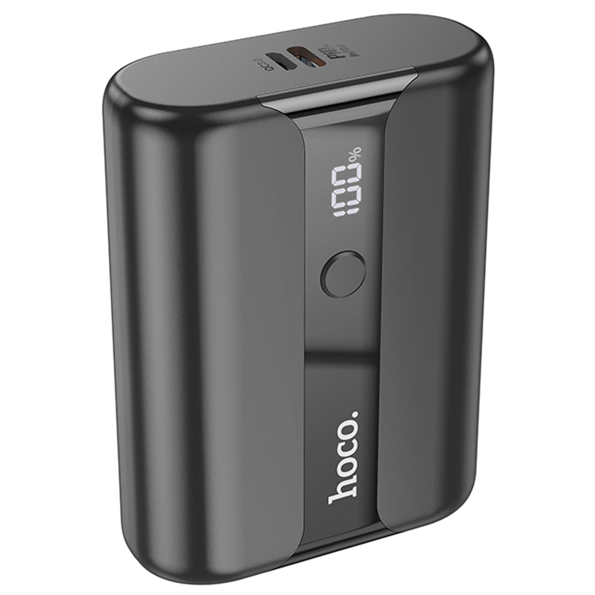 Внешний портативный аккумулятор, Power Bank HOCO Q3 Pro, 10000 mAh, 22.5W, PD20W, QC3.0, LED дисплей, цвет черный (распродажа -50%)