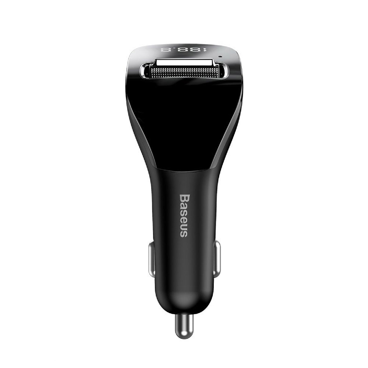 АЗУ (Автомобильное зарядное устройство) Baseus Streamer F40, AUX, Wireless MP3, Bluetooth аудио трансмиттер, цвет черный (распродажа -50%)