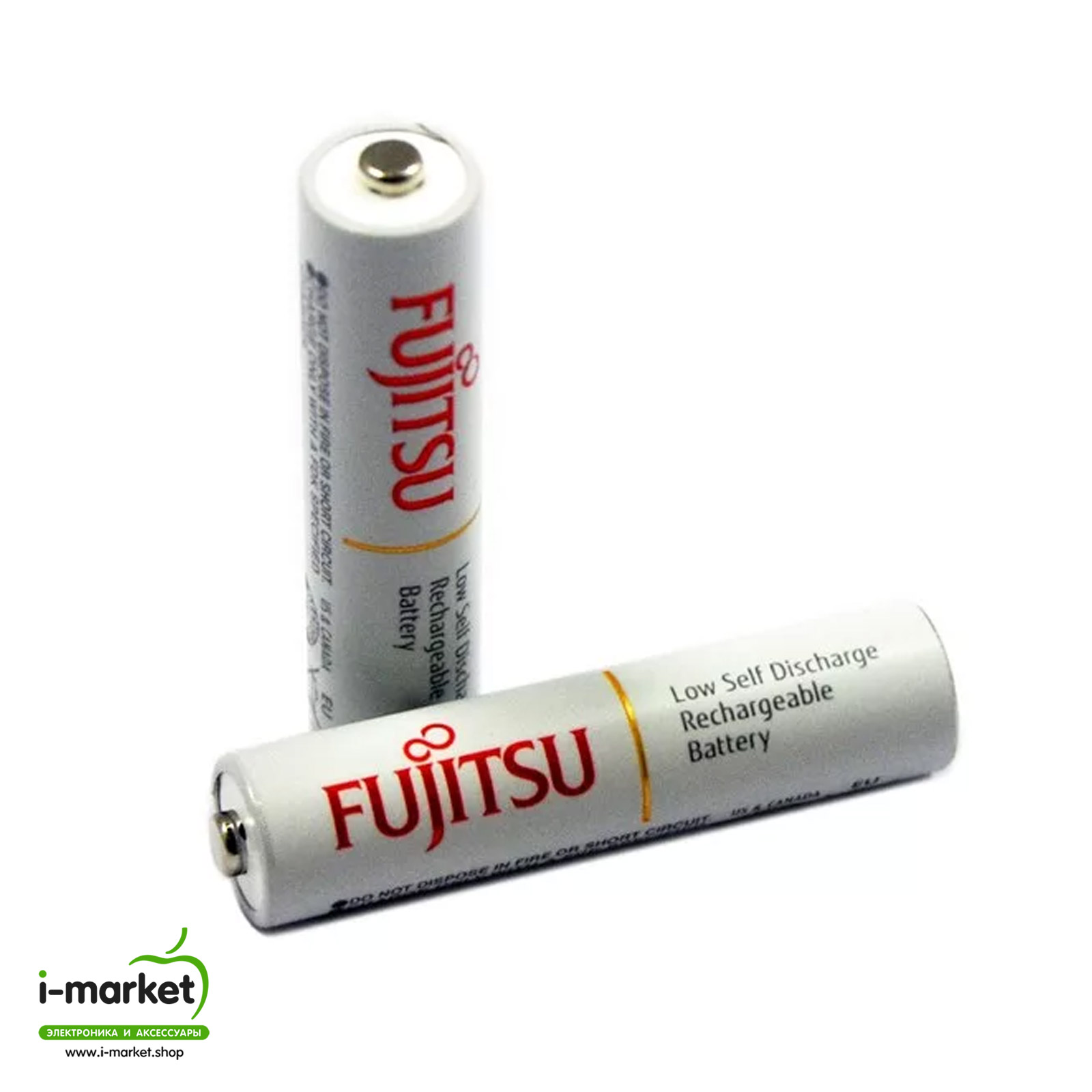Аккумулятор профессиональный Fujitsu перезаряжаемый R03 AAA NI-MH 800 mAh, в блистере 4 штуки, тип мизинчиковый.