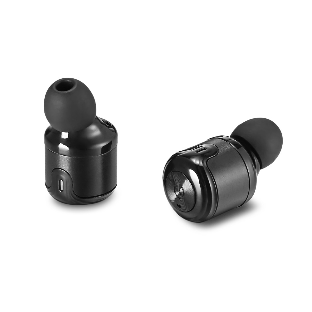Гарнитура (наушники с микрофоном) беспроводная, AWEI T8 TWS Bluetooth Earphone, цвет черный.