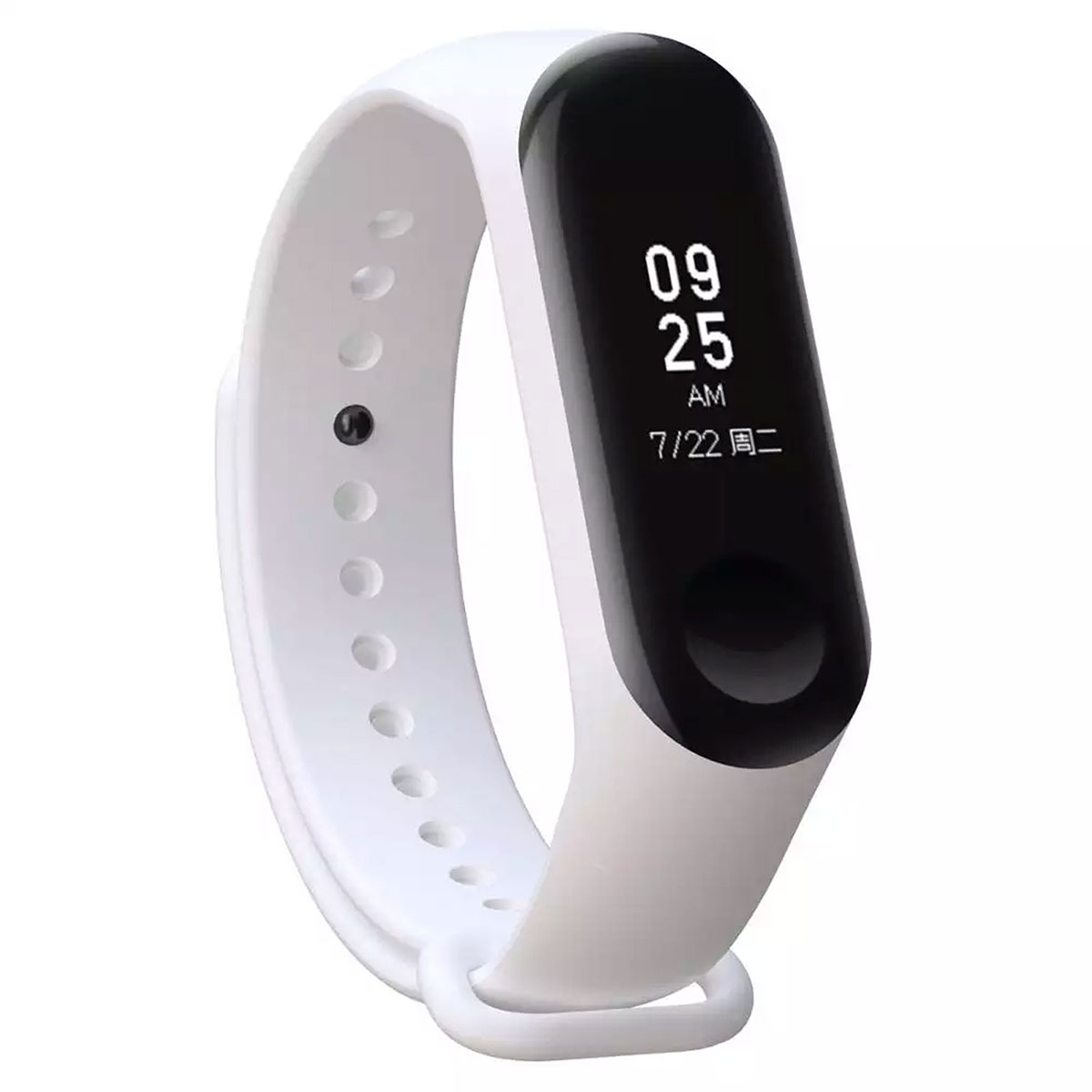 Ремешок на запястье, браслет для XIAOMI Mi Band 3, 4, силикон, цвет белый