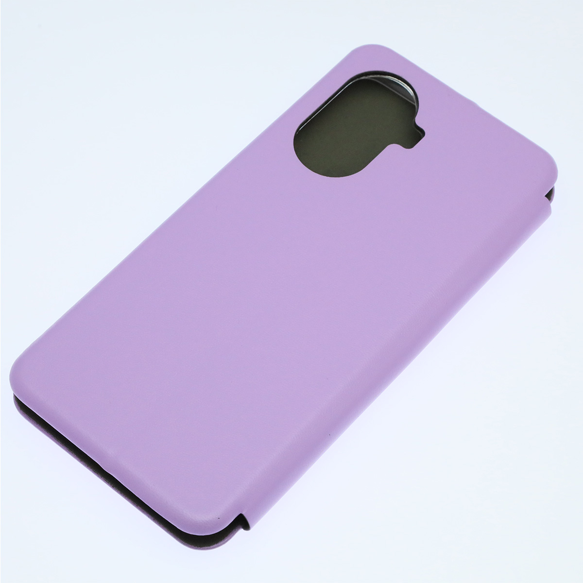 Чехол книжка STYLISH для HUAWEI Nova Y70, экокожа, визитница, цвет сиреневый