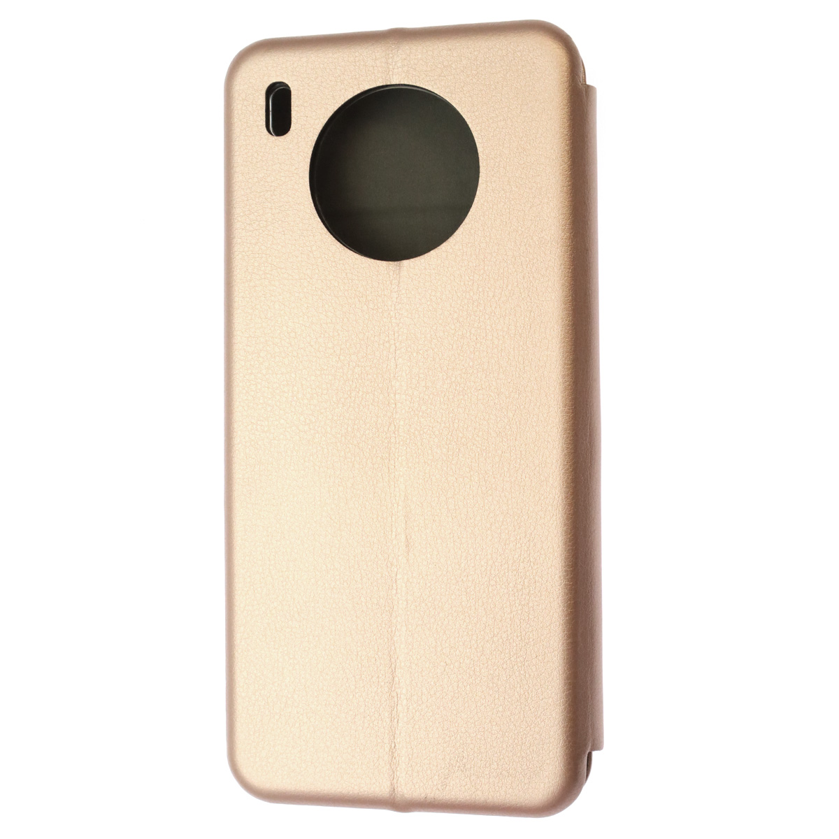 Чехол книжка STYLISH для HUAWEI Honor 50 Lite, Nova 8i, экокожа, визитница, цвет розовое золото